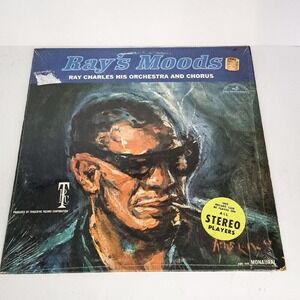 Ray Charles Rays Moods Vinyl Record LP‎ Jazz Soul ABC Paramount Monaural 1962